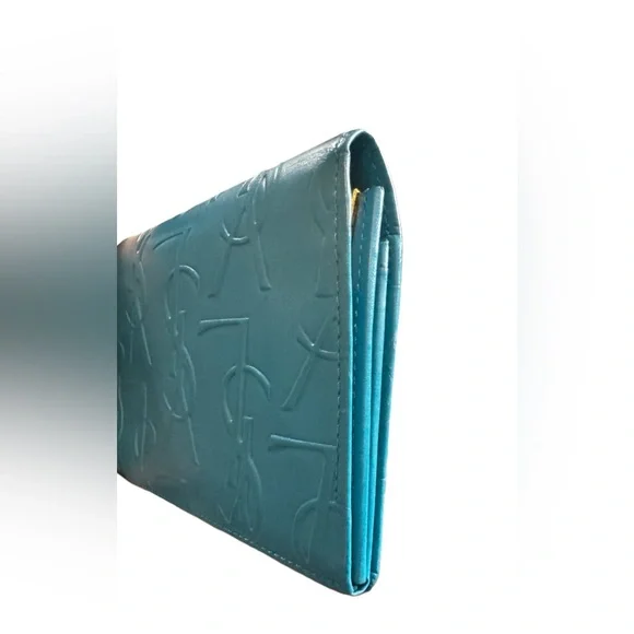 YVES SAINT LAURENT "YSL" Long Wallet - Picture 5 of 11